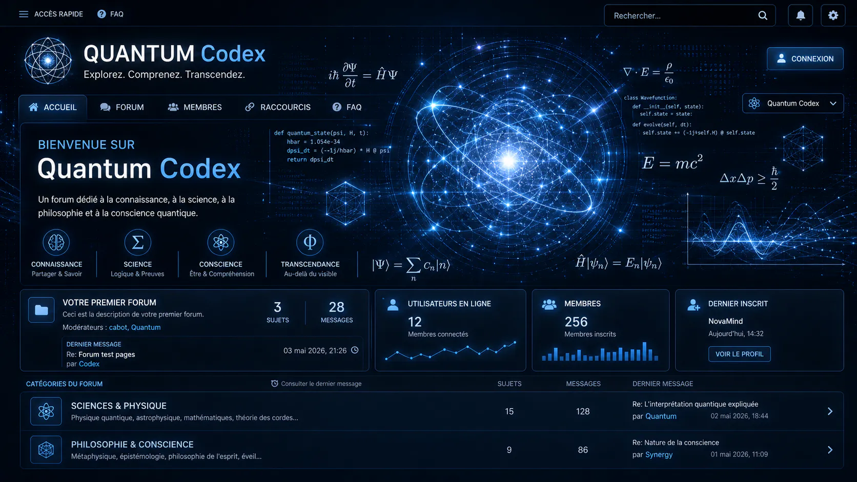 Style phpBB Quantum Codex