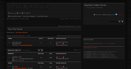 theme BLACKBOARD
