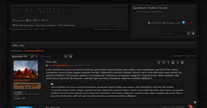 theme BLACKBOARD
